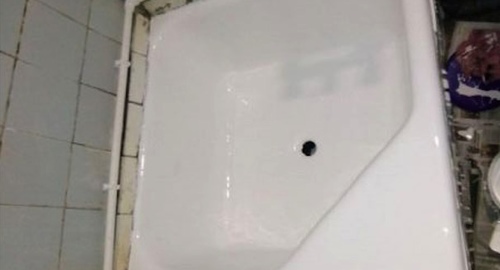 Обновление душевого поддона акрилом | Горки-10